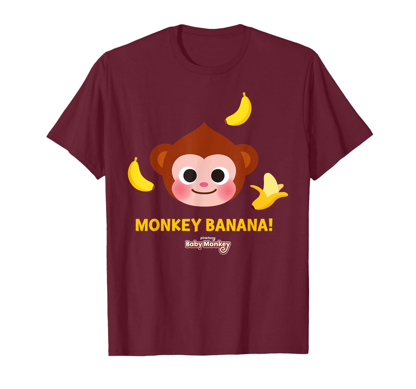 Pinkfong Monkey Banana! Official T-Shirt