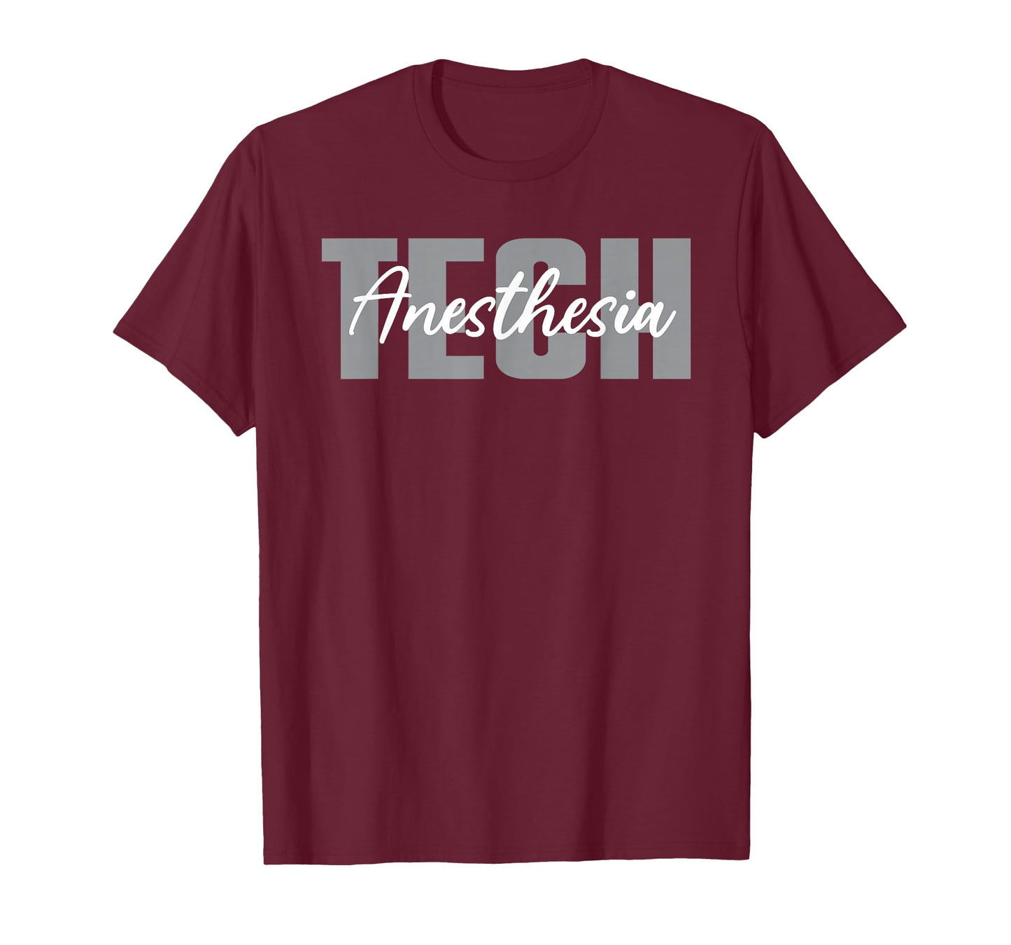 Anesthesia Tech Typeset Outfit Anesthesia Technology T-Shirt