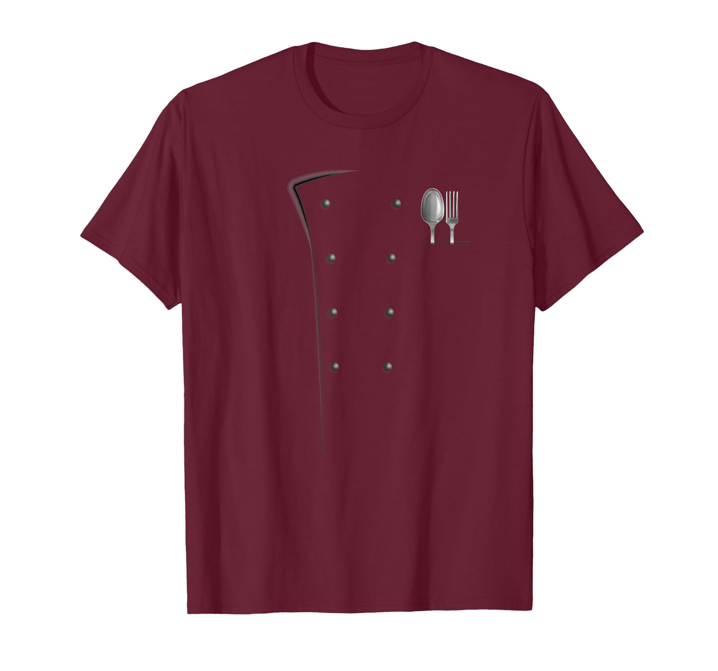 Chef Coat Uniform Jacket Culinary Cooking Lovers Cook Chief T-Shirt