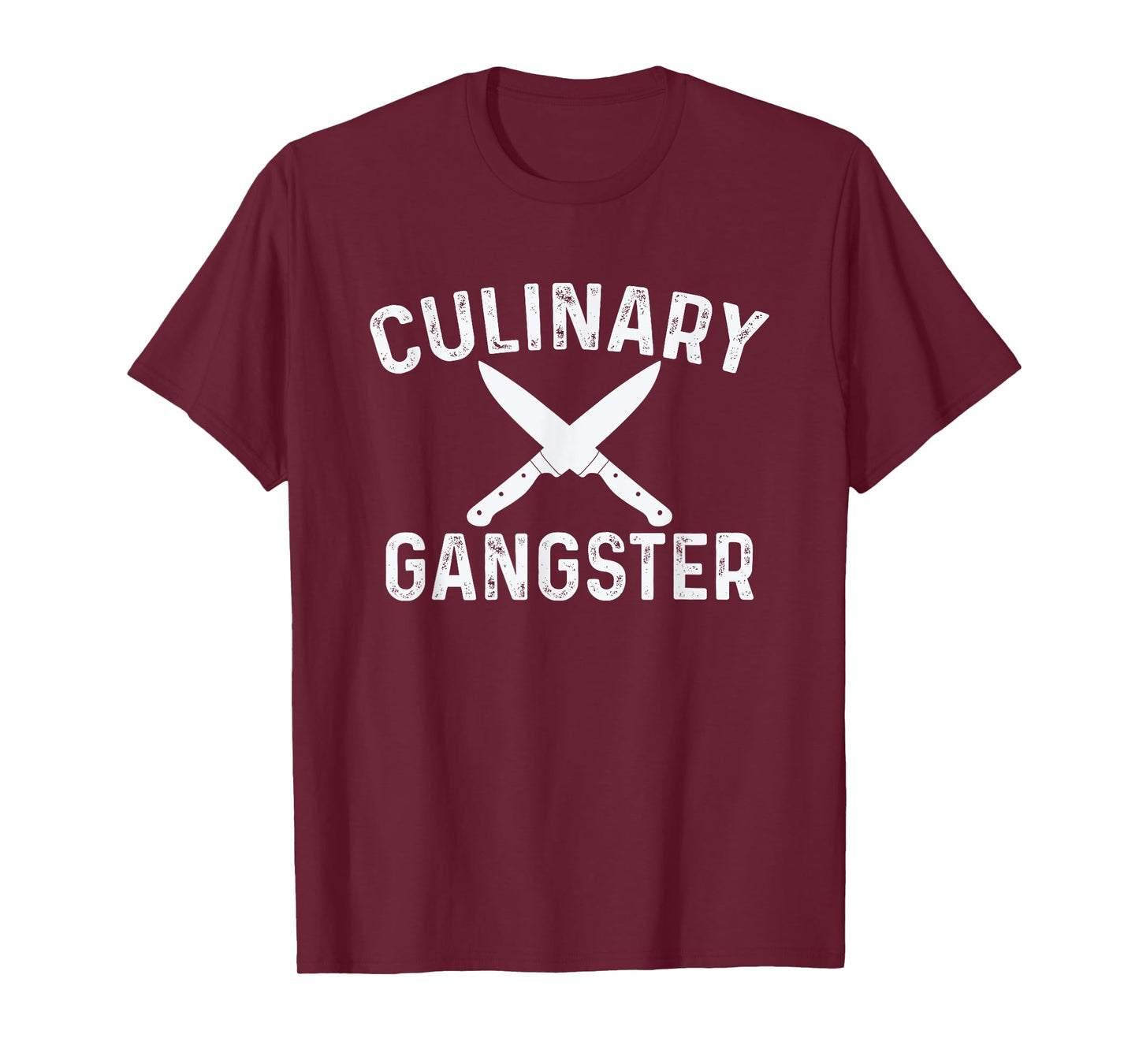 Culinary Gangster Cooking Themed Chefs Cooking Enthusiasts T-Shirt
