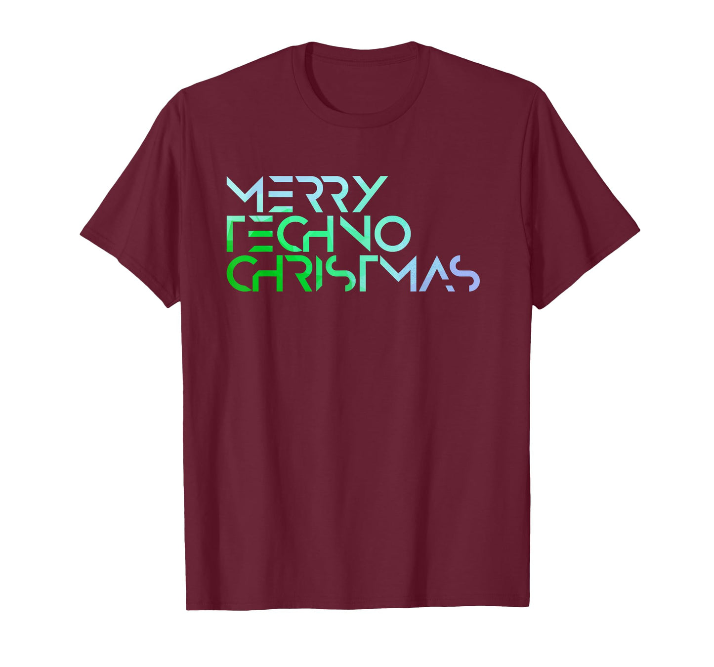 MERRY TECHNO CHRISTMAS T-Shirt DJ Raver x-mas gift