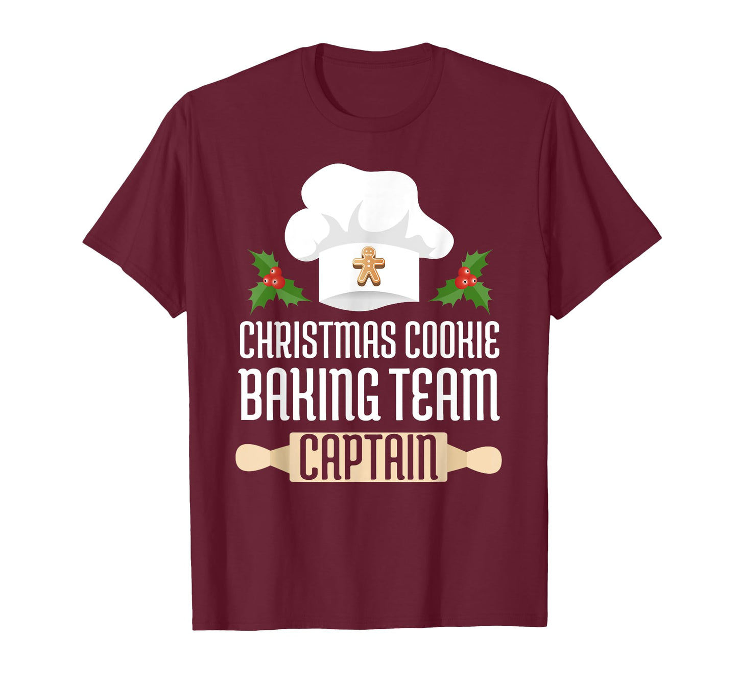 Christmas Cookie Baking Team Captain T-Shirt