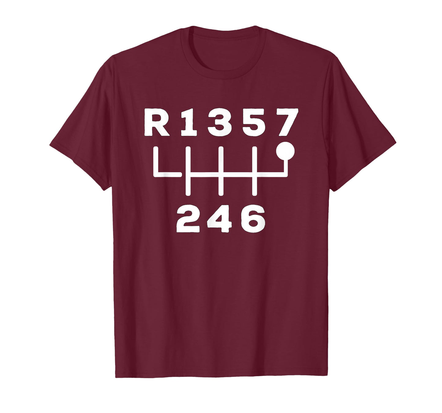 7 Speed Manual Transmission 7-Speed Stick Shift T-Shirt T-Shirt