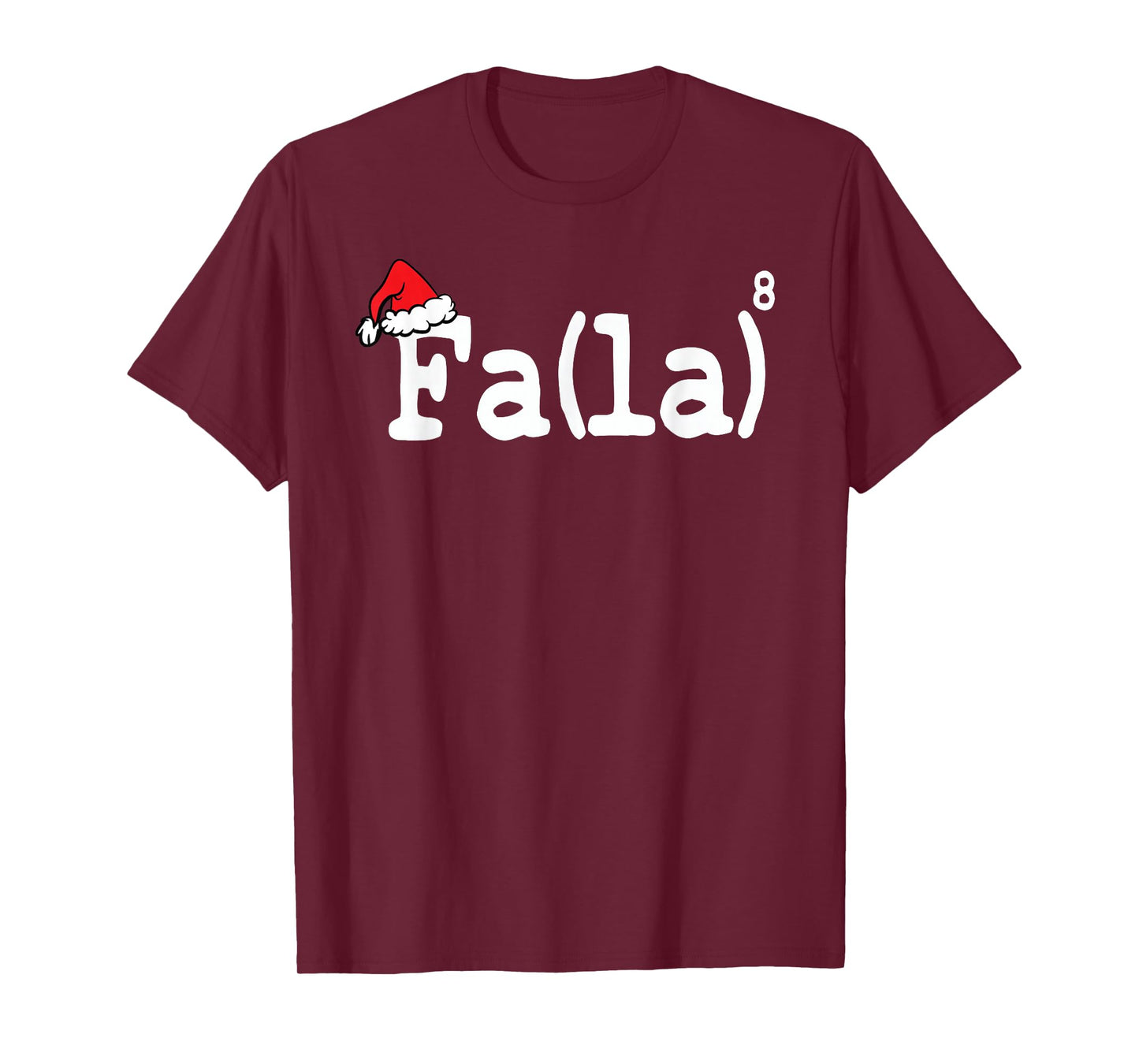 Christmas Cute Math Fa La Teacher Student T-Shirt