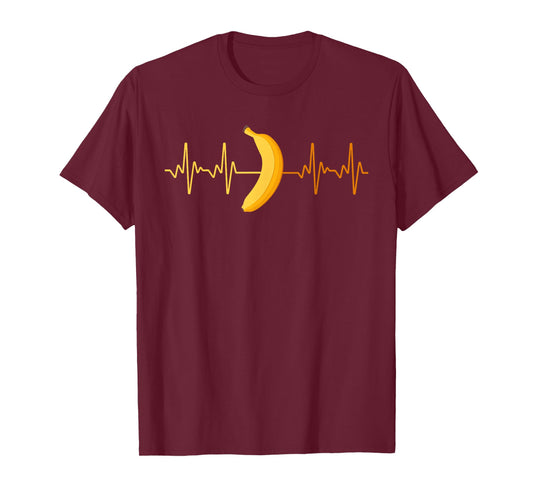 Cool Banana Art for Men Women Kids Vegan Yellow Banana Lover T-Shirt
