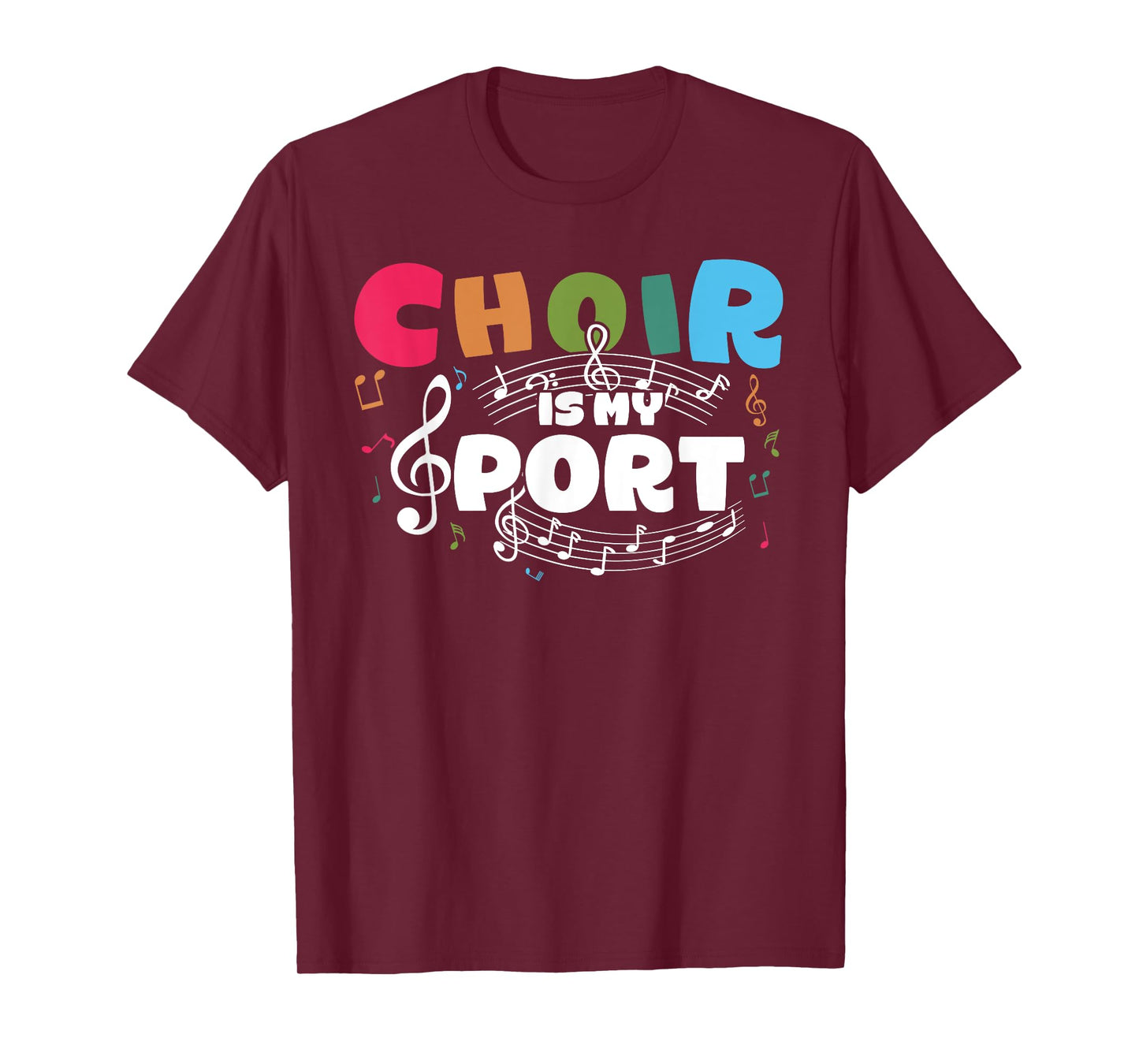 Choir Is My Sport Music Theater Vocal Choir Teacher Singer T-Shirt