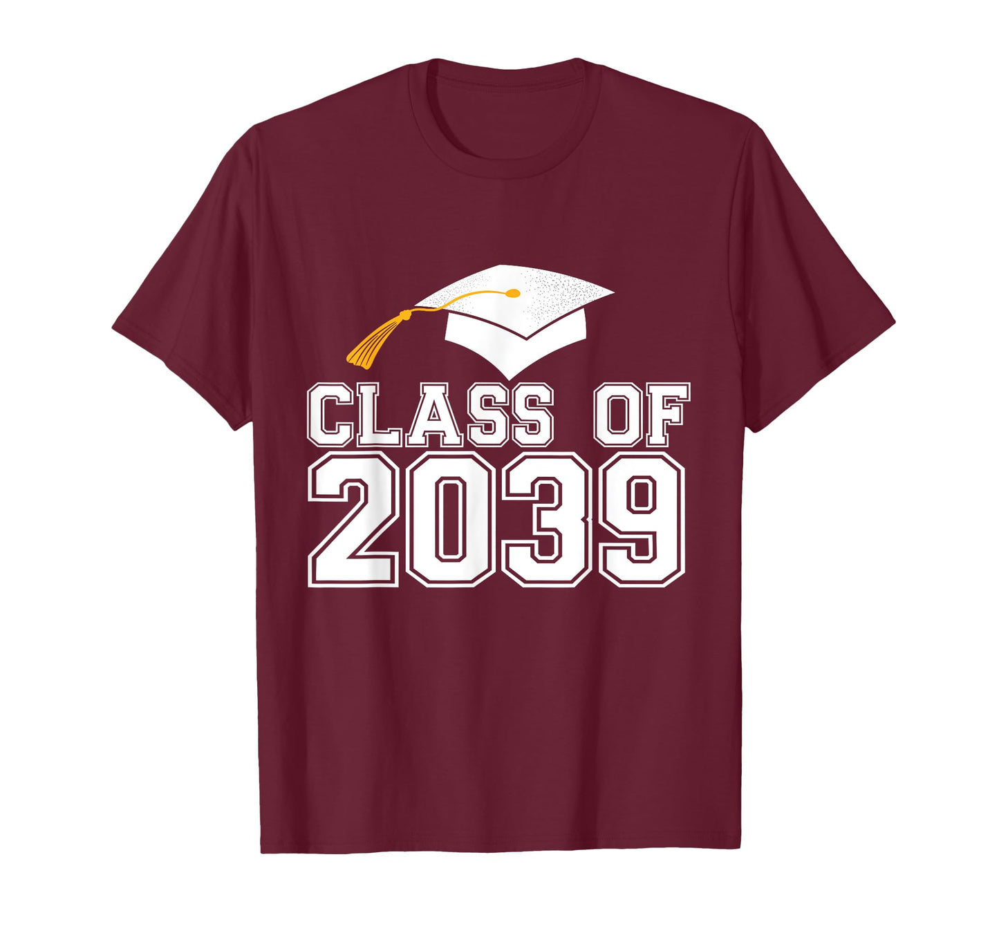 Class of 2039 Grow With Me First Day of School Graduation T-Shirt