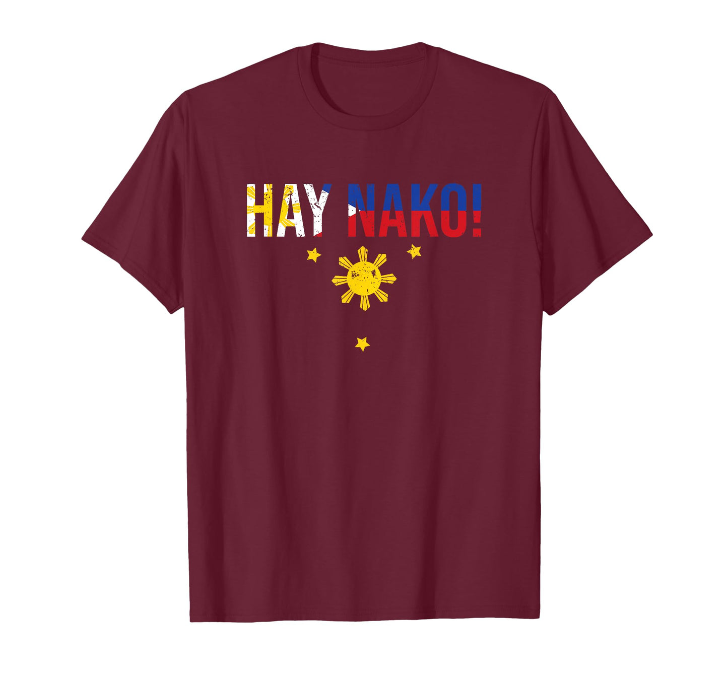 Vintage Hay Nako Filipino Expression For A Katutubong Pinoy T-Shirt