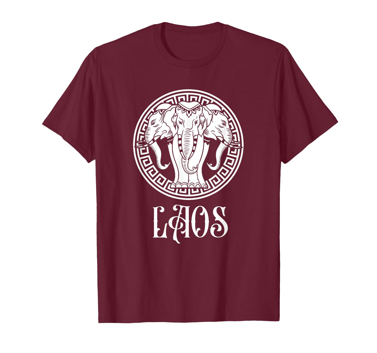 Laos Proud Lao Laotian Flag Day Elephants T-Shirt