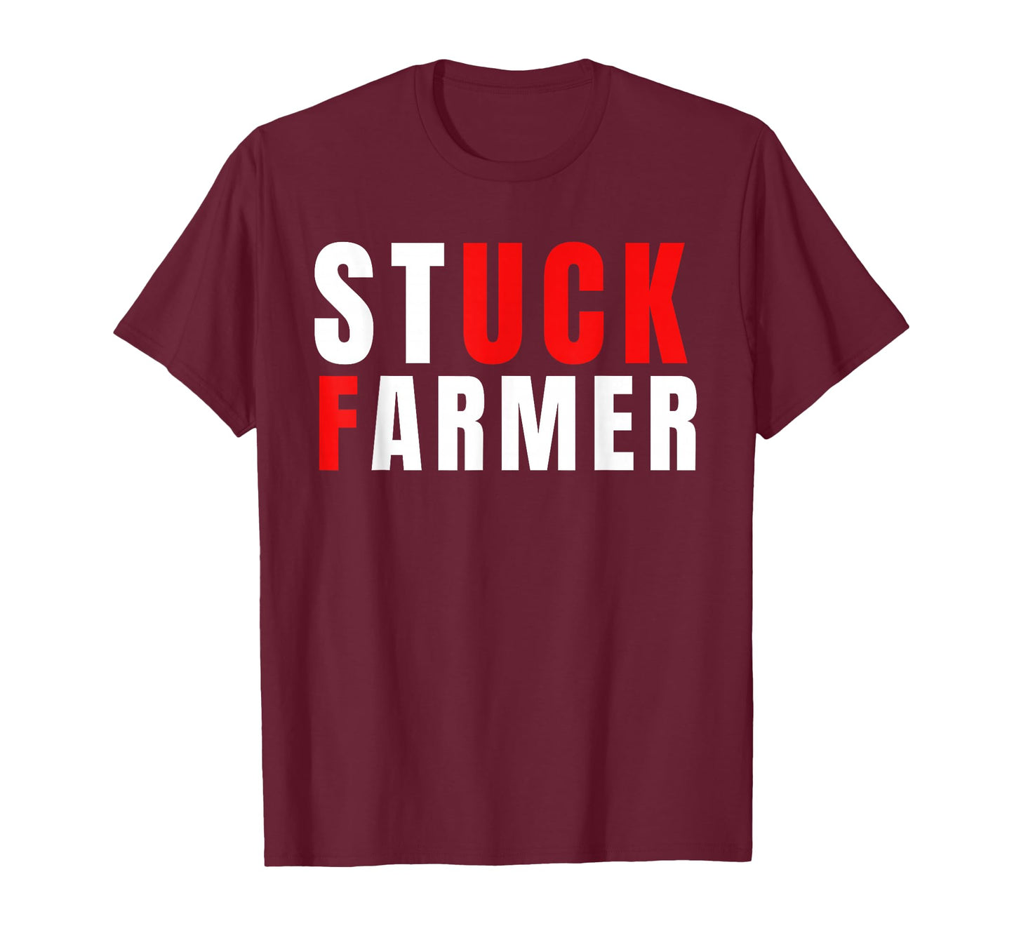 Funny Stuck Farmer Keir Starmer Parody - Political Humor Tee T-Shirt