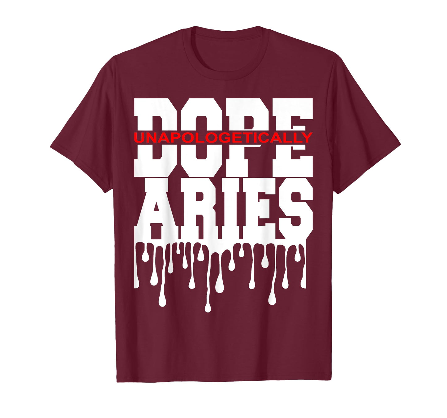 Dope Queen King Graphic Decor Aries Astrology Zodiac T-Shirt