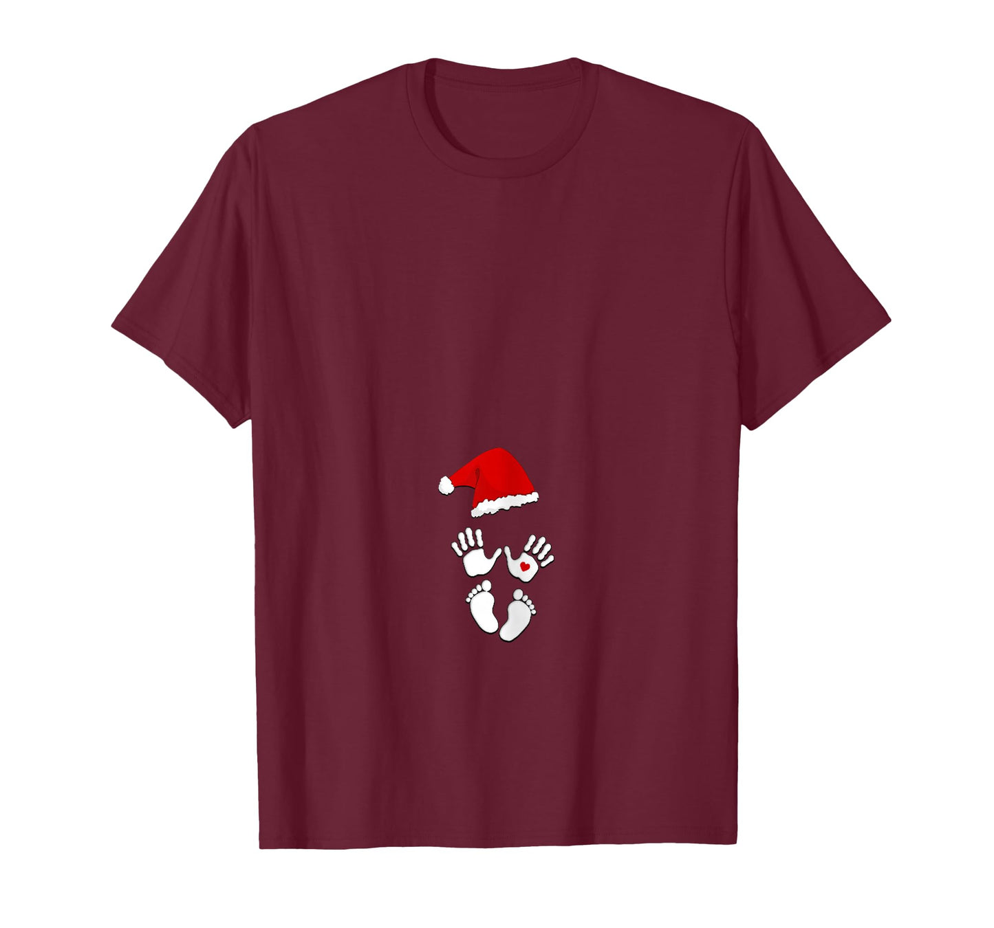 Baby Bump First Christmas Pregnancy Shirts Humor T-Shirt