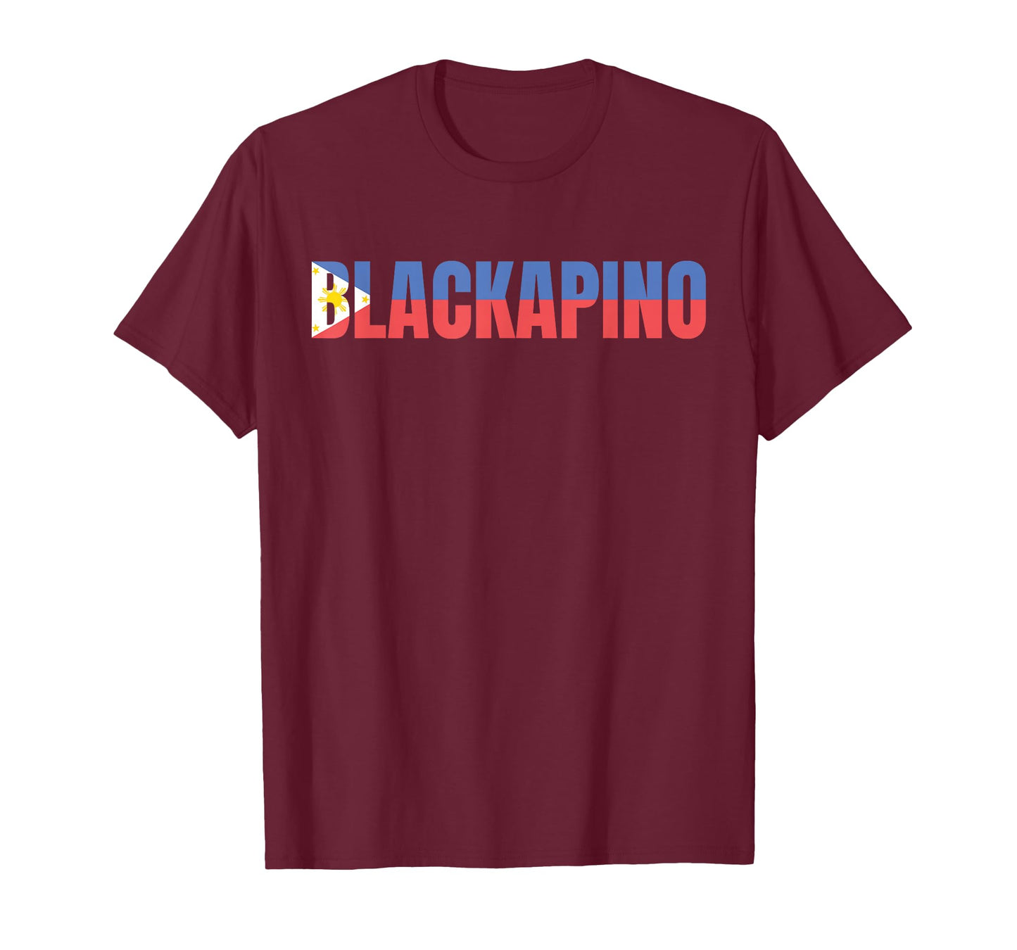 Blackapino with Philippines Flag, Black Filipino, Blackapino T-Shirt