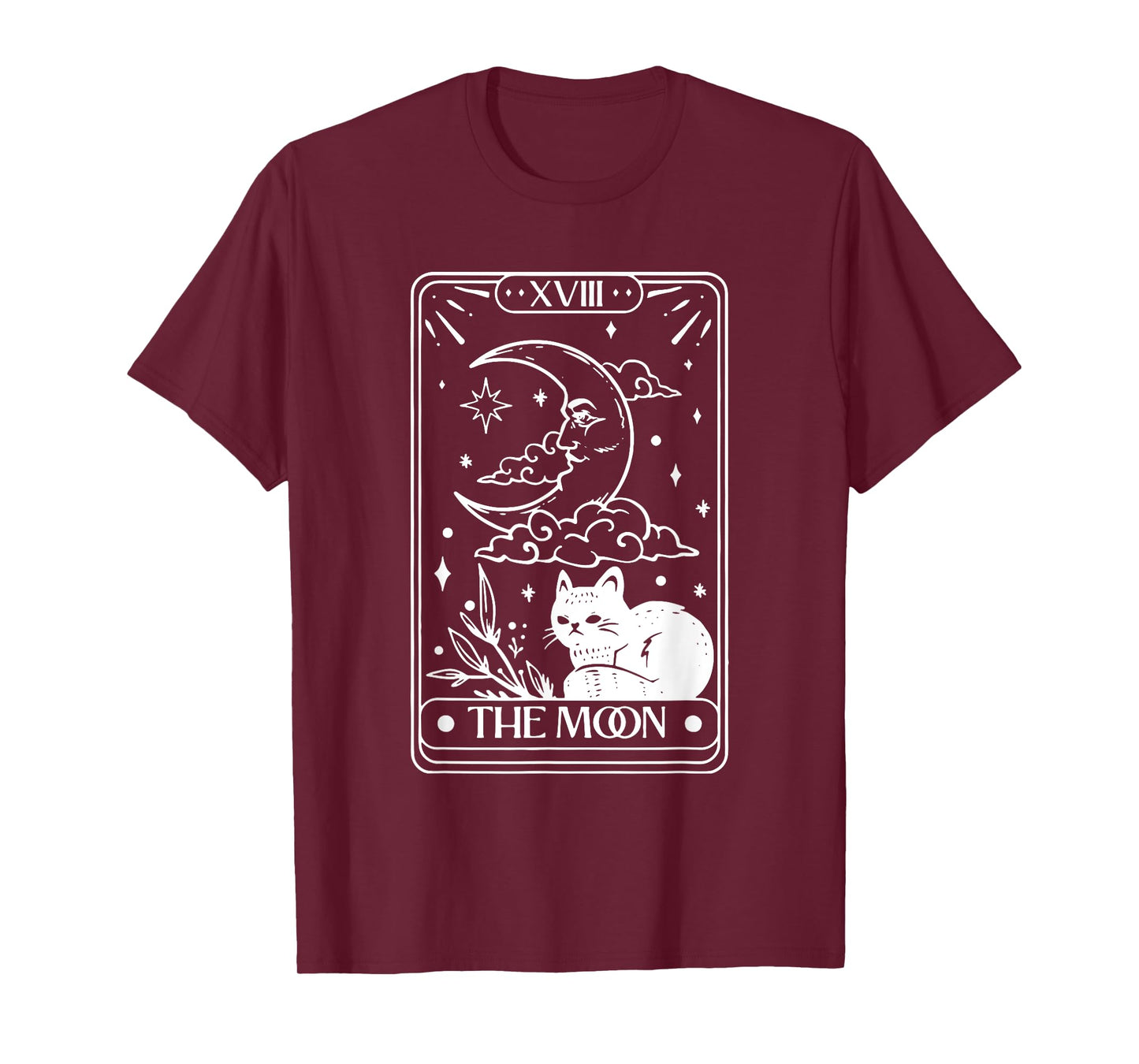 Cat taro The Moon Tarot Card Cat, Funny Cat, Cat Lovers, Cat Mom T-Shirt