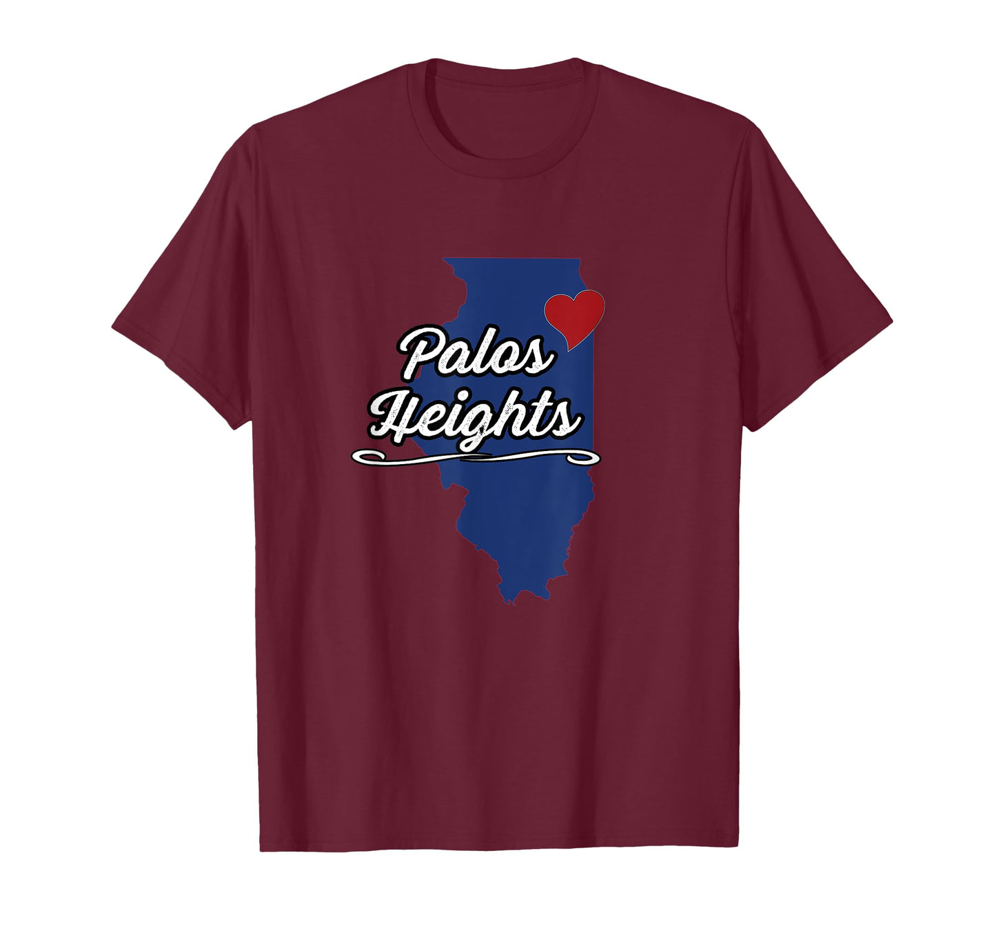 City of Palos Heights Illinois | IL - Novelty Merch Gift - T-Shirt