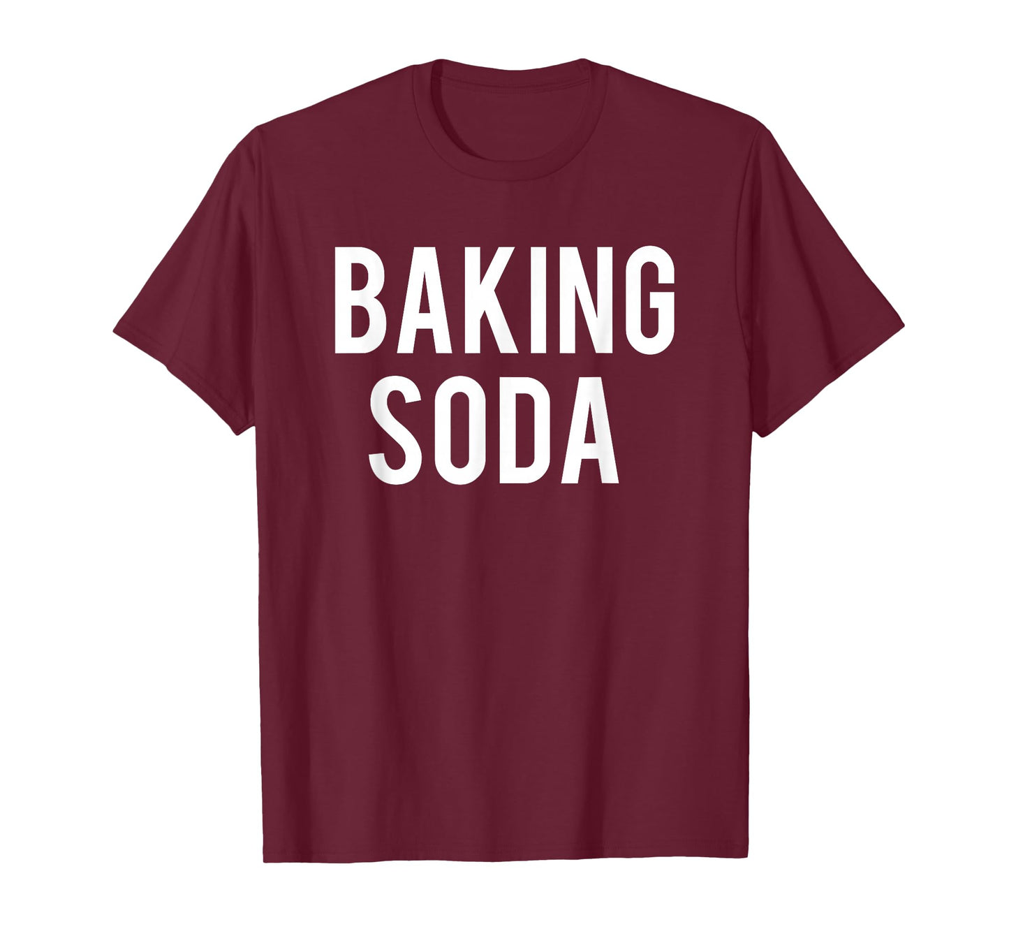 Baking Soda Tee Shirt White Text T-Shirt