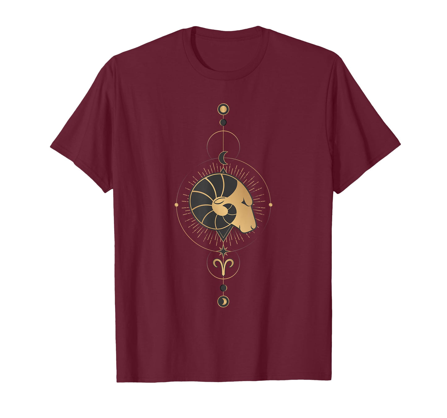Aries Zodiac Sign Symbol Cosmic Cool Astrology Lover Gifts T-Shirt