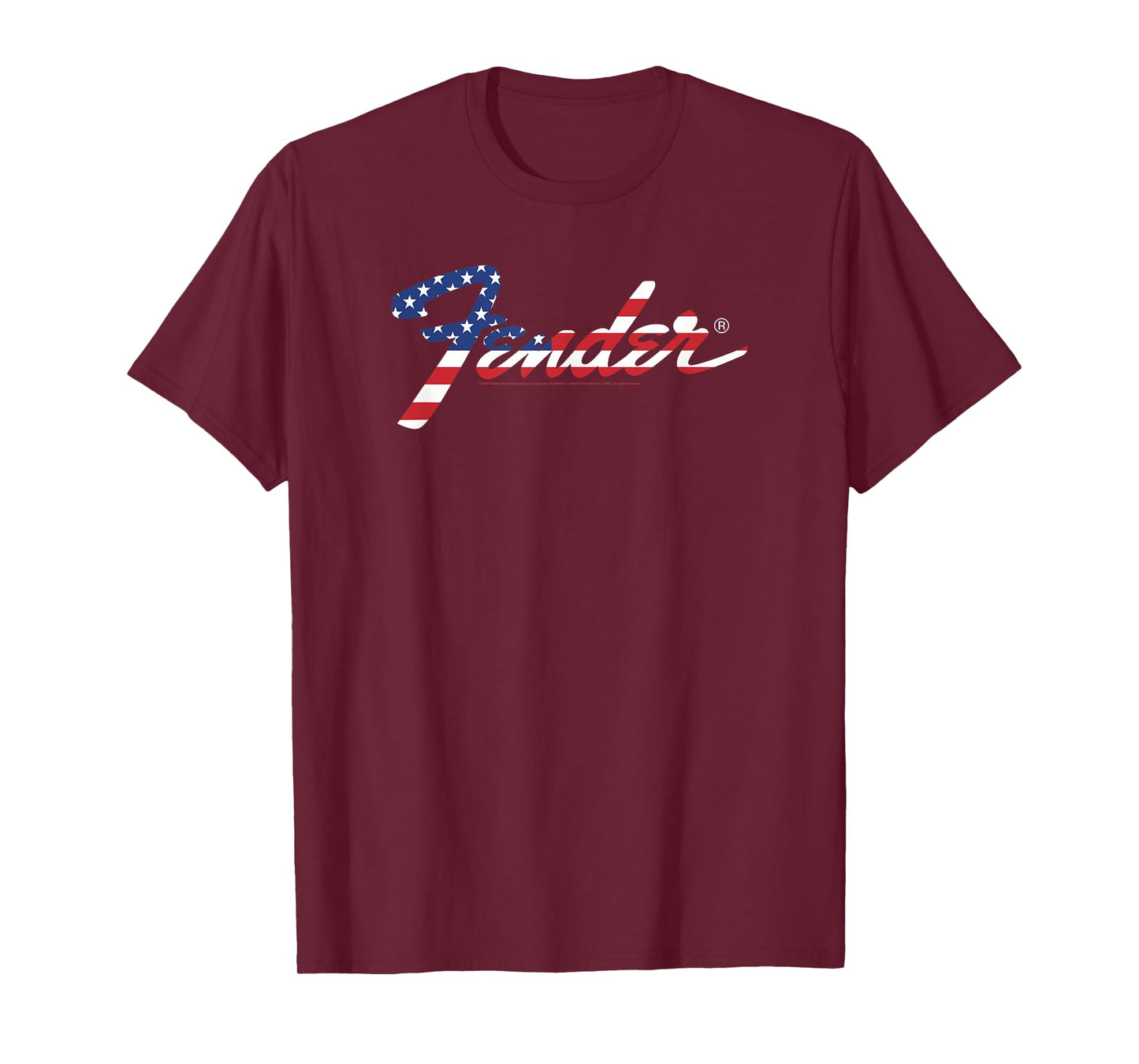 Fender American Flag Fill Logo T-Shirt