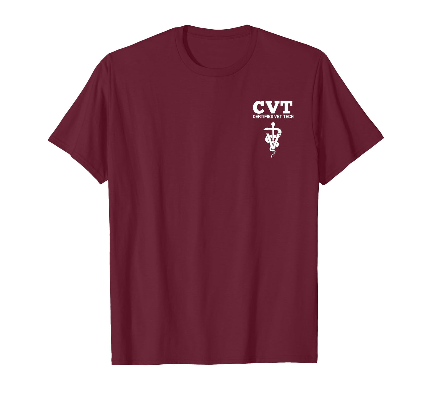 Certified Vet Tech Veterinary Medicine CVT Uniform T-Shirt T-Shirt