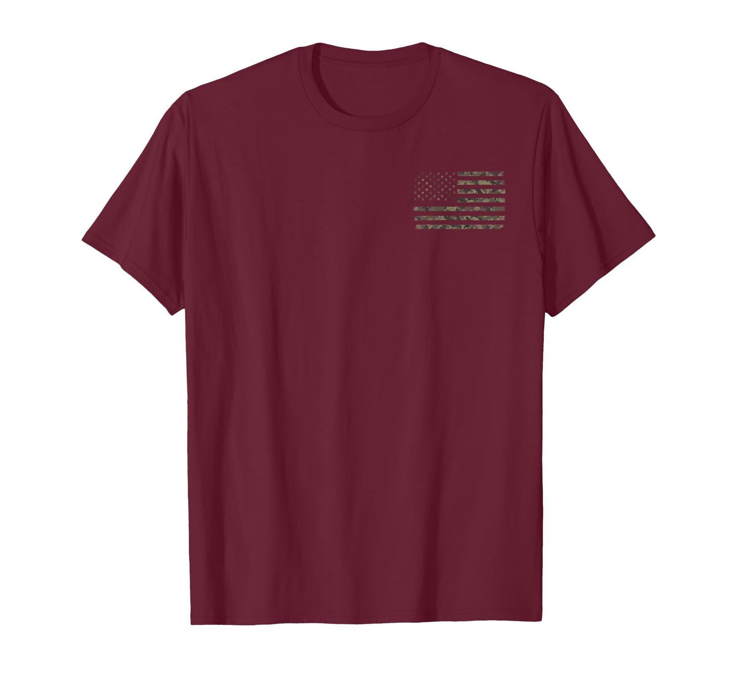 Camouflage American Flag Camo T-Shirt