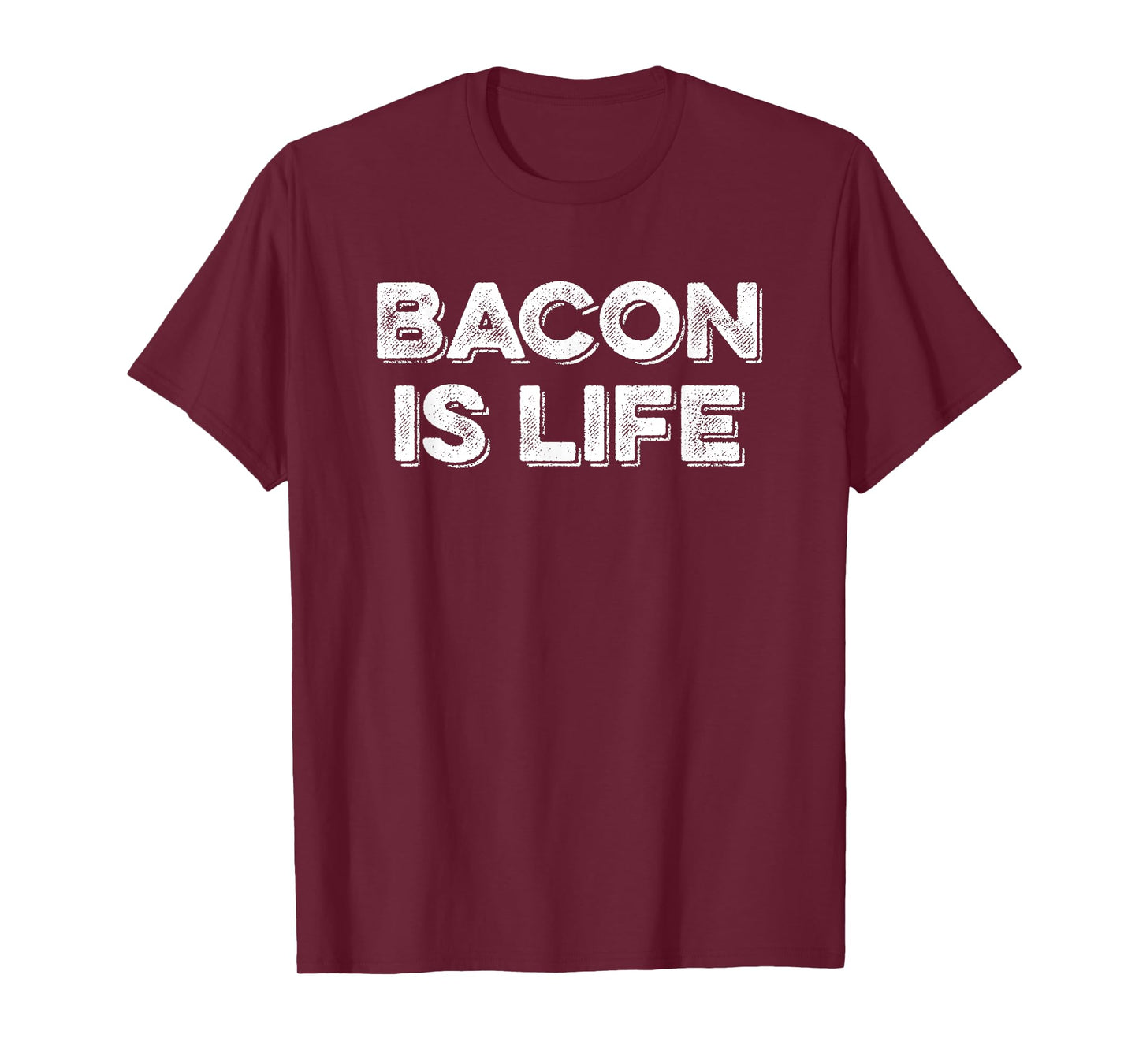 Bacon Is Life T-Shirt - Funny Bacon Lover's Gift Shirt