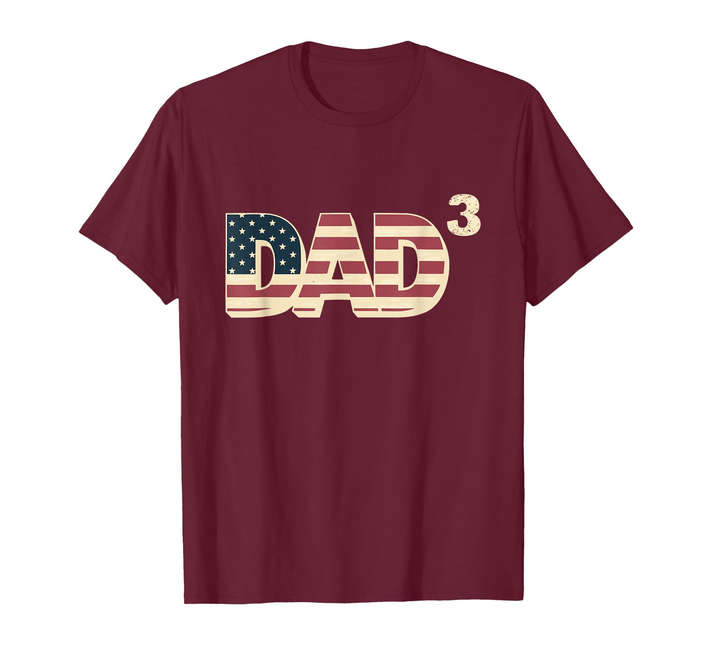 Dad of 3 kids a wonderful dad for the third time gift T-Shirt