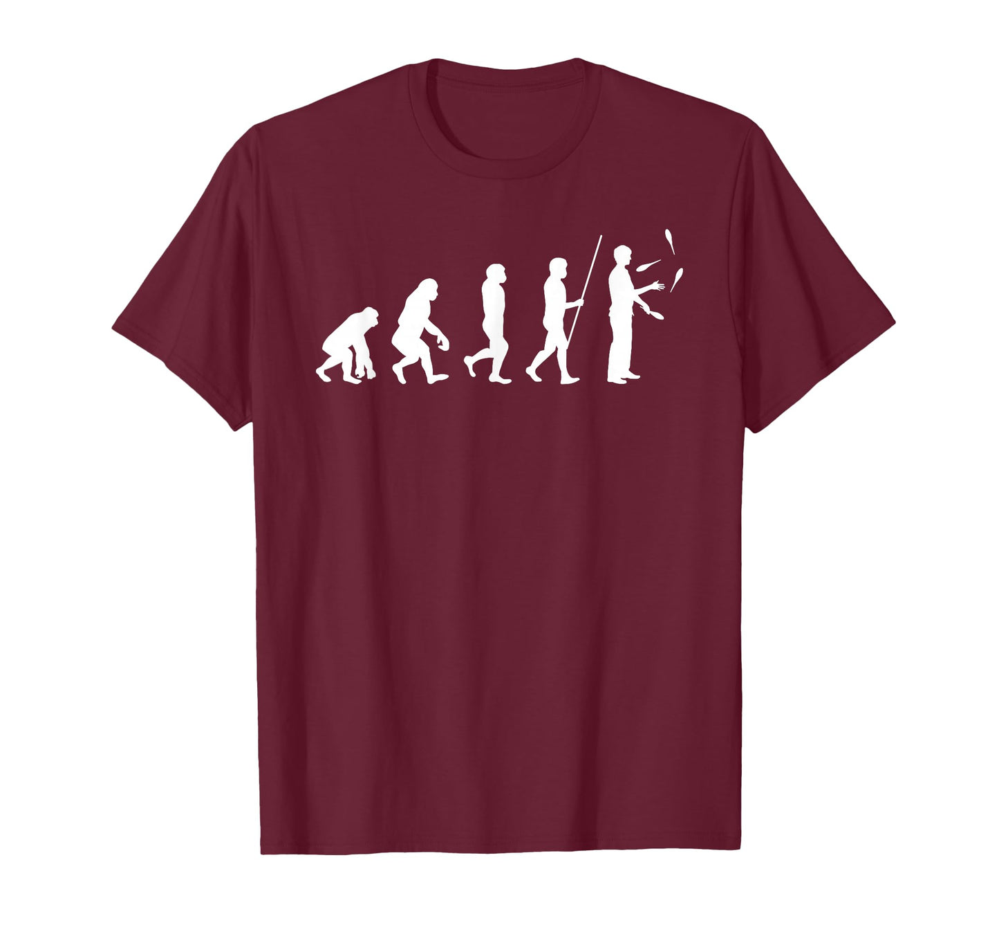 Juggling Evolution Funny Juggle Juggler Gift Shirt T-Shirt