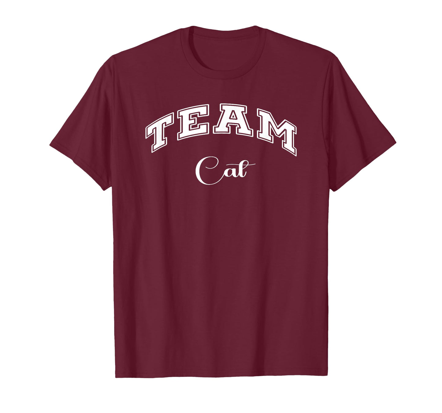 Team Cat Funny Pet Lover Cute Animal Feline T-Shirt