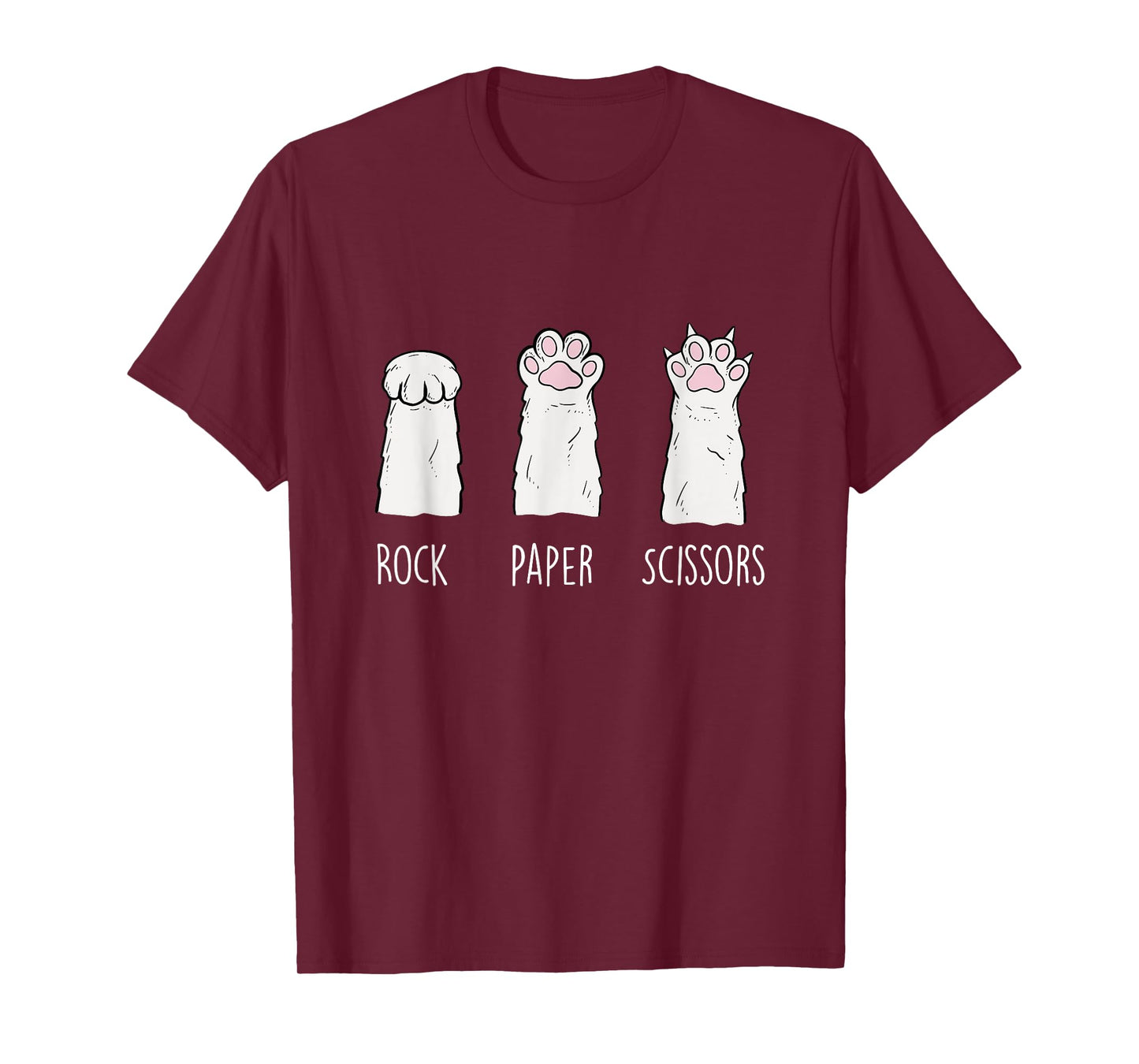 Rock Paper Scissors - Cat Lover Kitten Owner Kitty T-Shirt