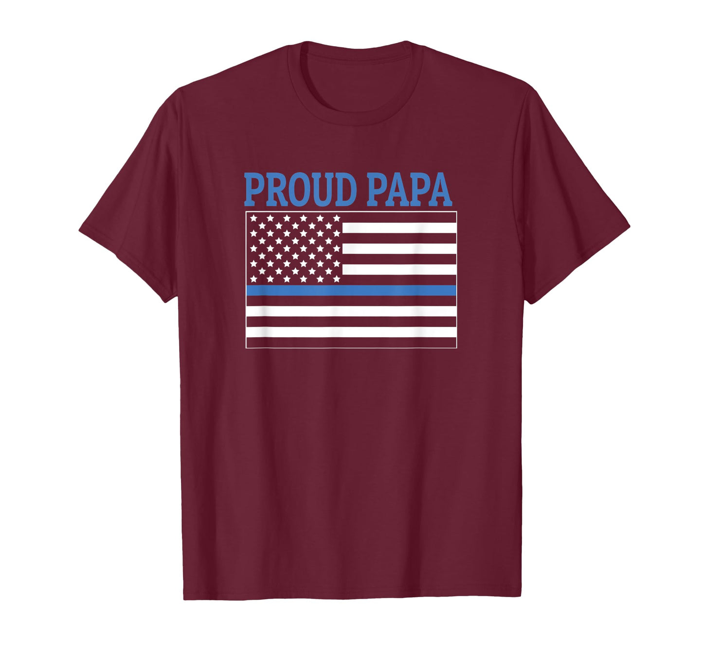 Police Officer Papa - Proud Papa T-Shirt