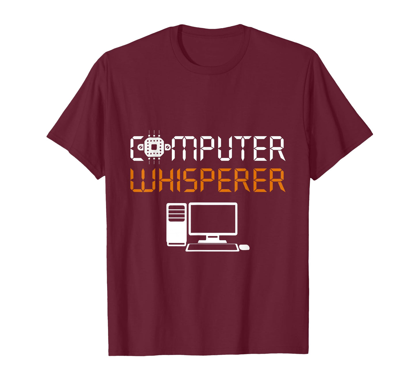 Computer Whisperer Programmer Costume Nerds Science Coding T-Shirt