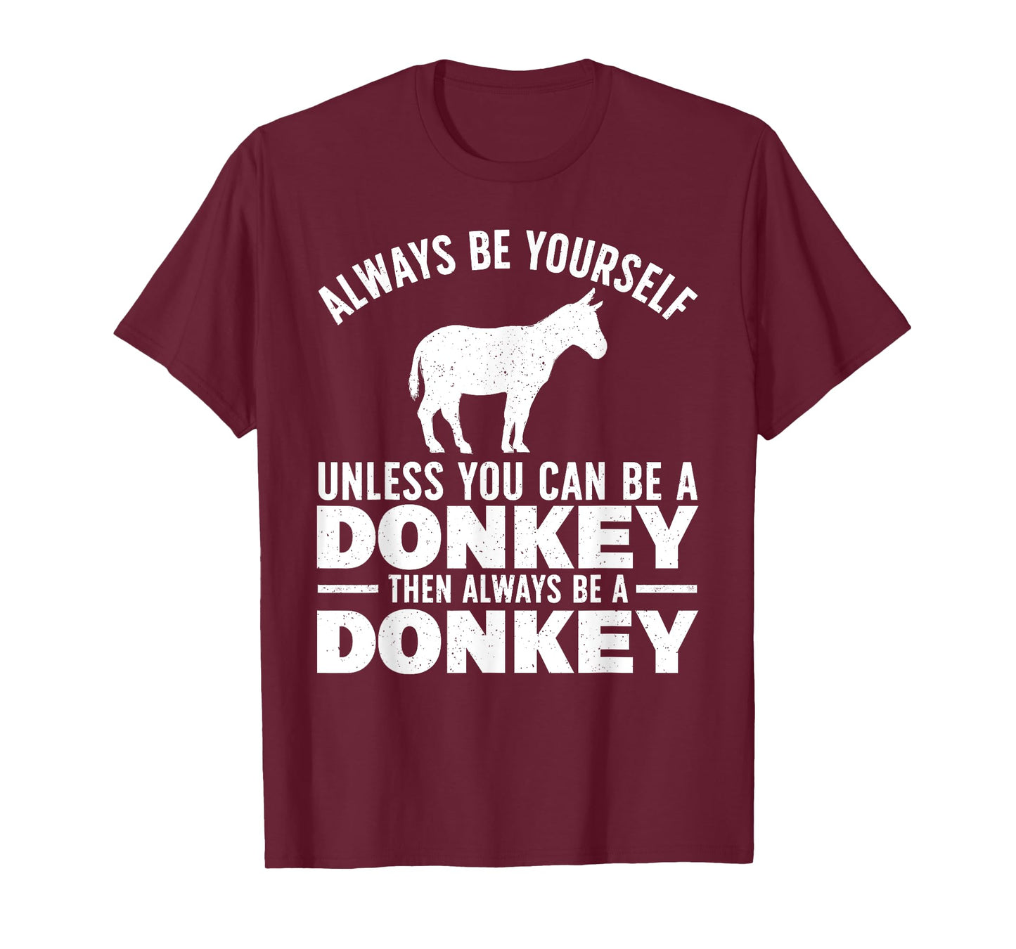 Cool Donkey For Men Women Zoo Mule Horse Farm Animal Lover T-Shirt