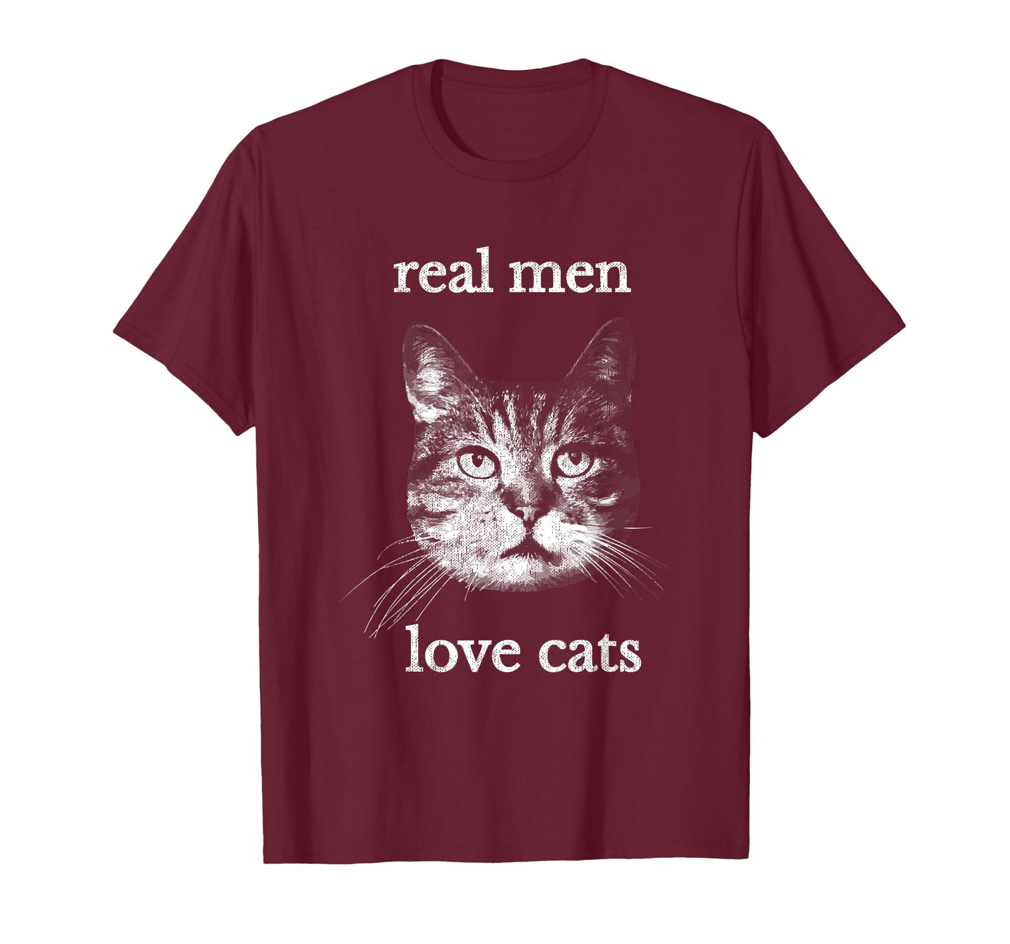 Real Men Love Cats - Cat Lover T-Shirt T-Shirt