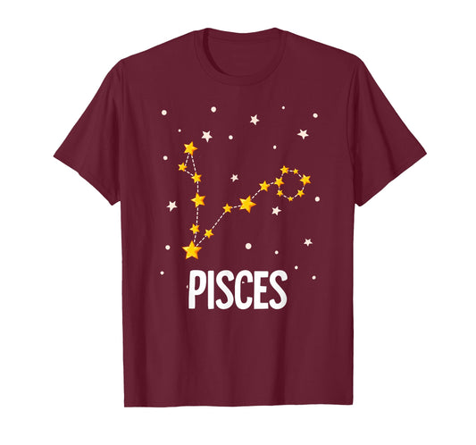 Pisces Zodiac Sign T-Shirt