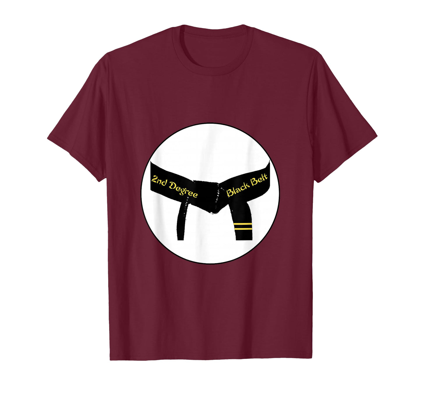 Martial Arts Second Degree Black Belt T-Shirt