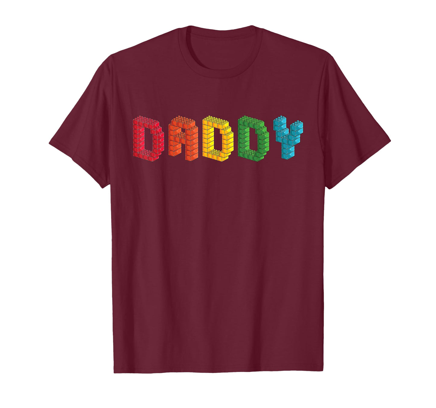 Daddy Master Builder Building Bricks Blocks Family Set T-Shirt