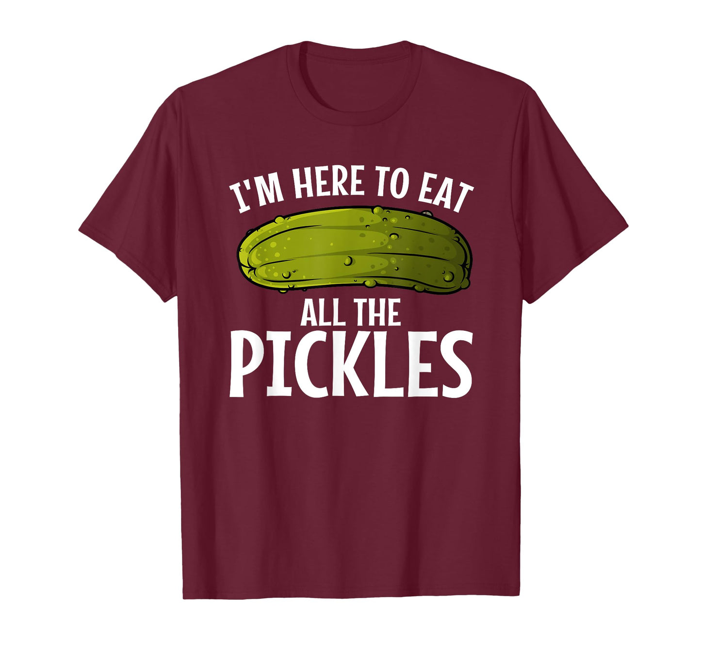 Cool Pickle Art For Men Women Kids Pickled Cucumber Lovers T-Shirt