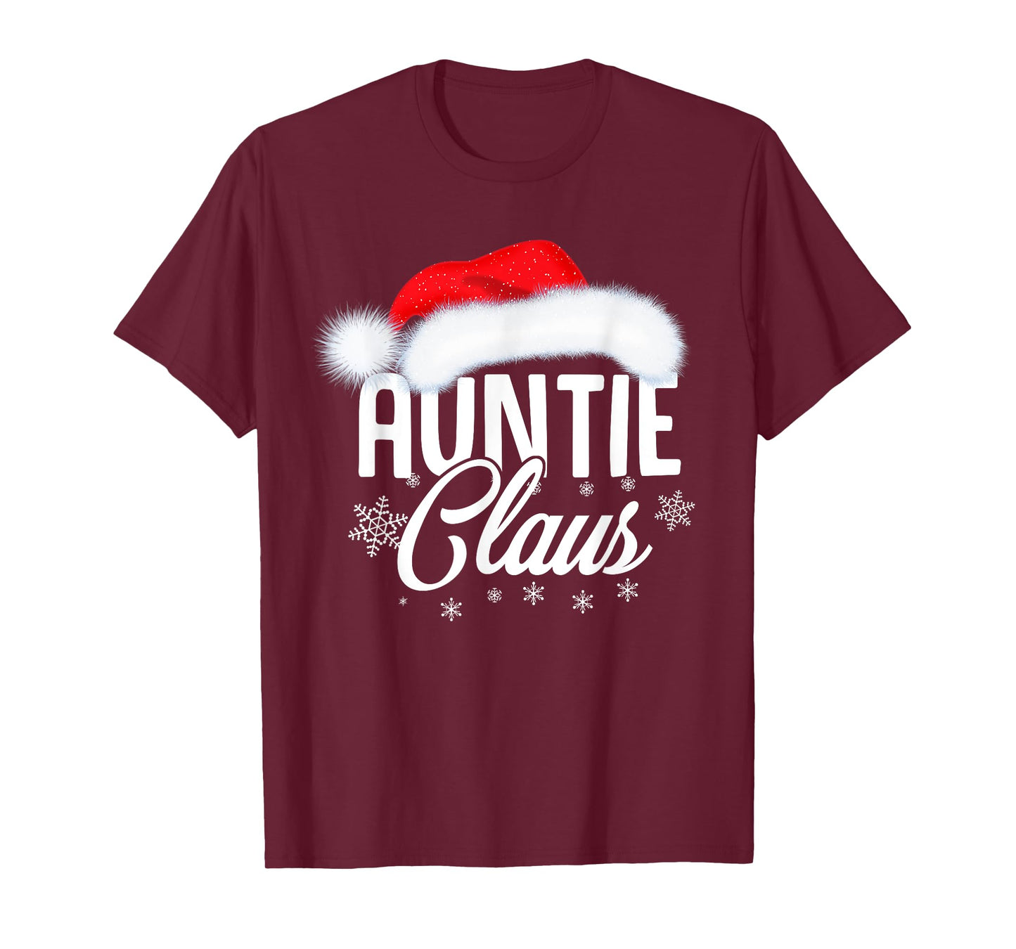 Auntie Claus Christmas Shirt Auntie Christmas