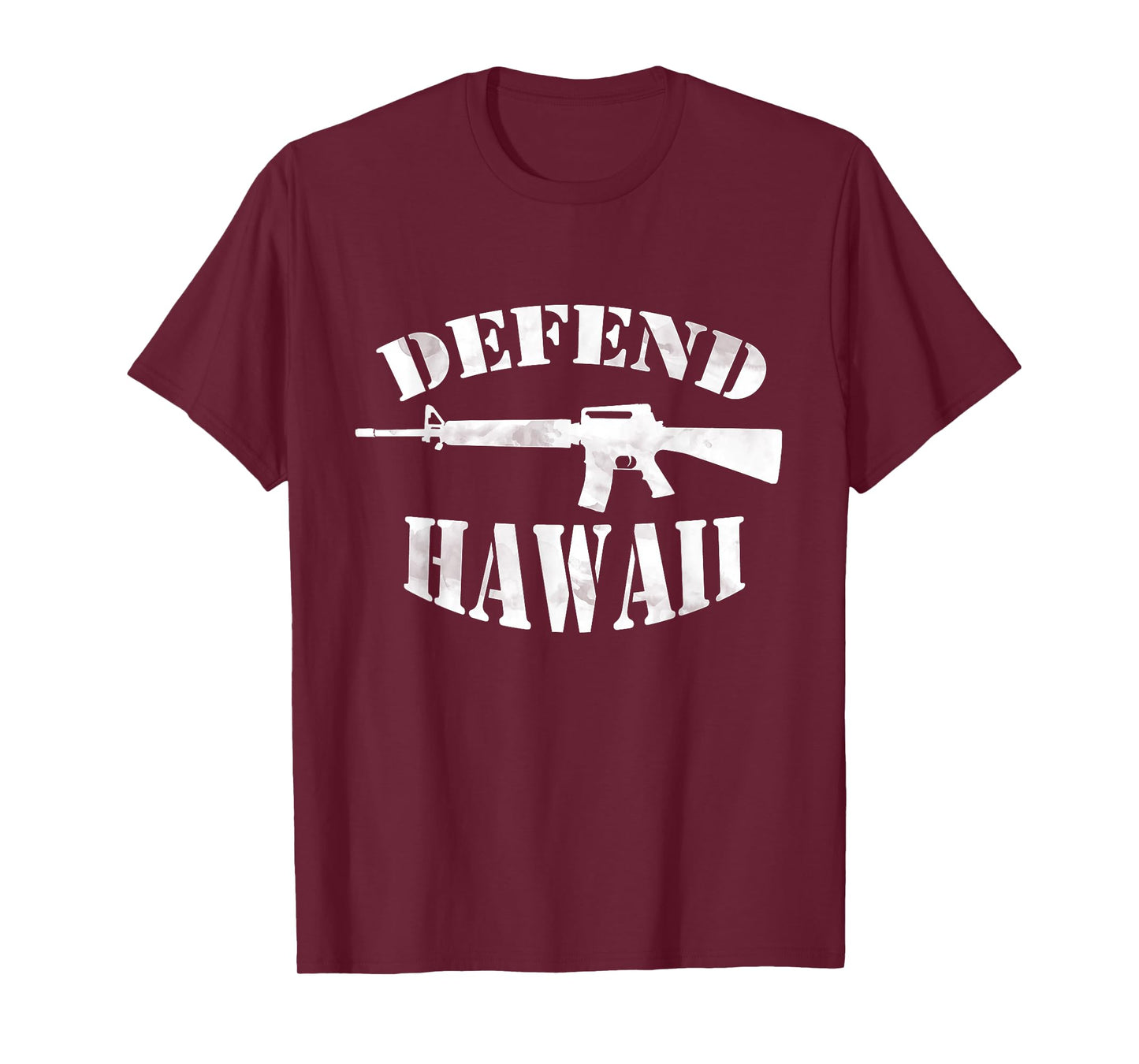 Defend Hawaii T-shirt (light ink) T-Shirt