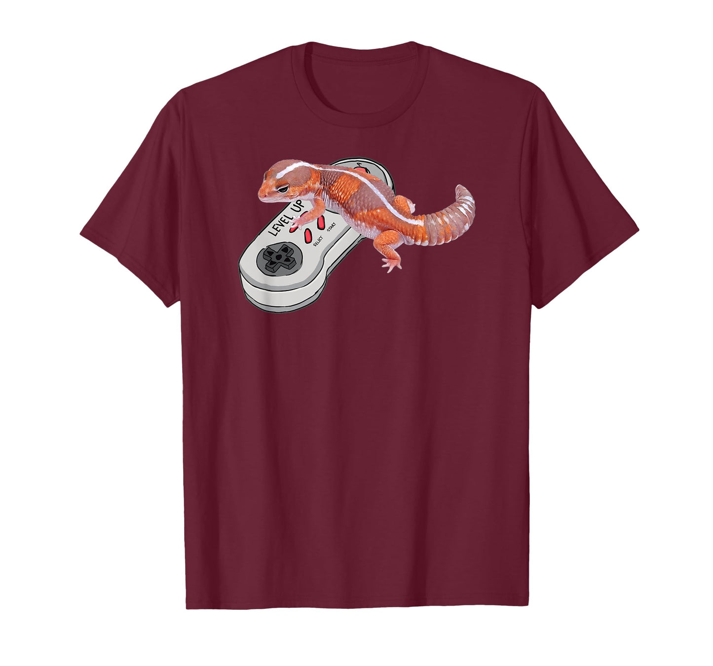 African fat tail gecko Playing Video Game Fat-tail gecko T-Shirt