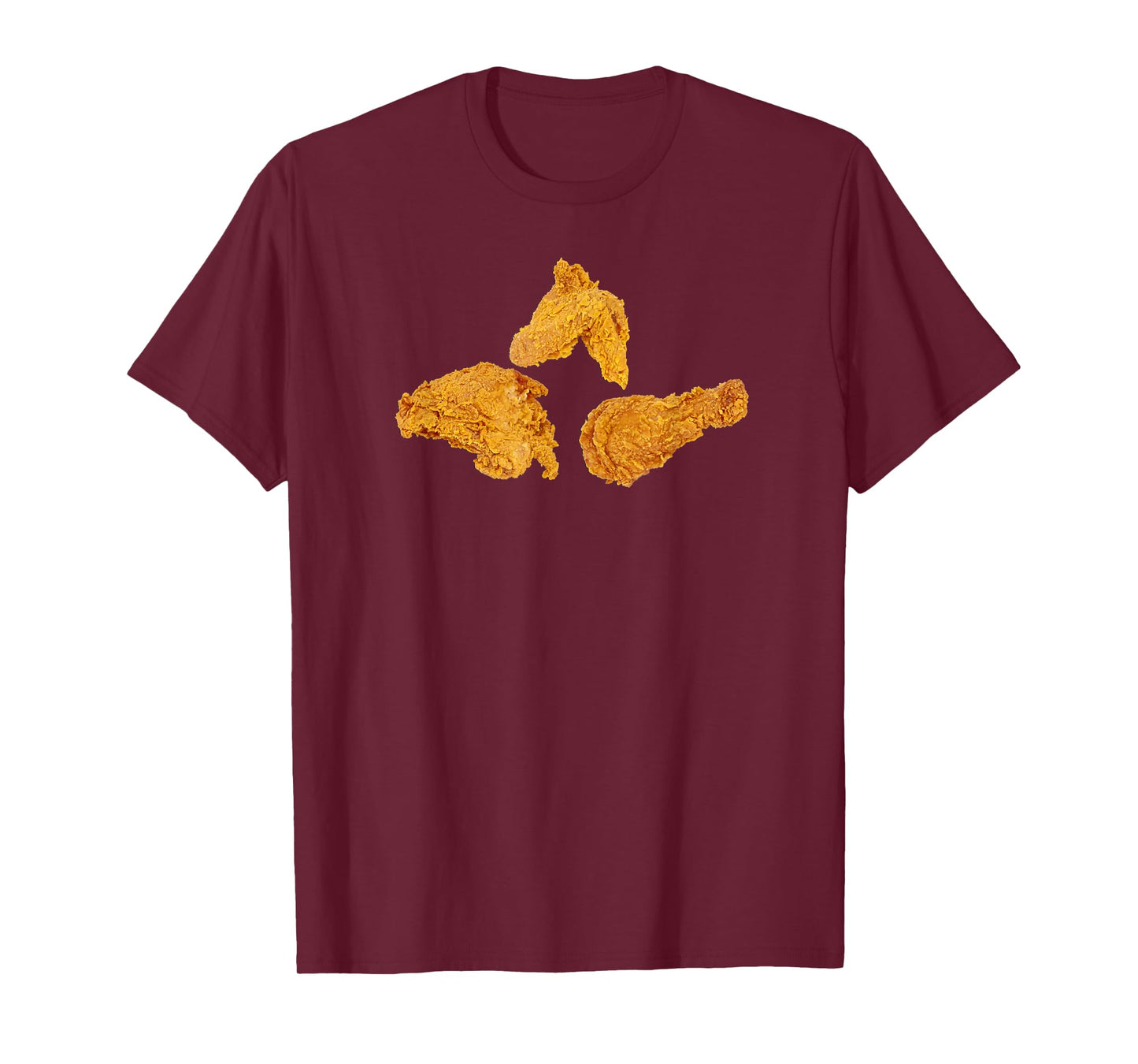 Chicken Wing Costume Halloween Fried Breast Drumsticks Woman T-Shirt