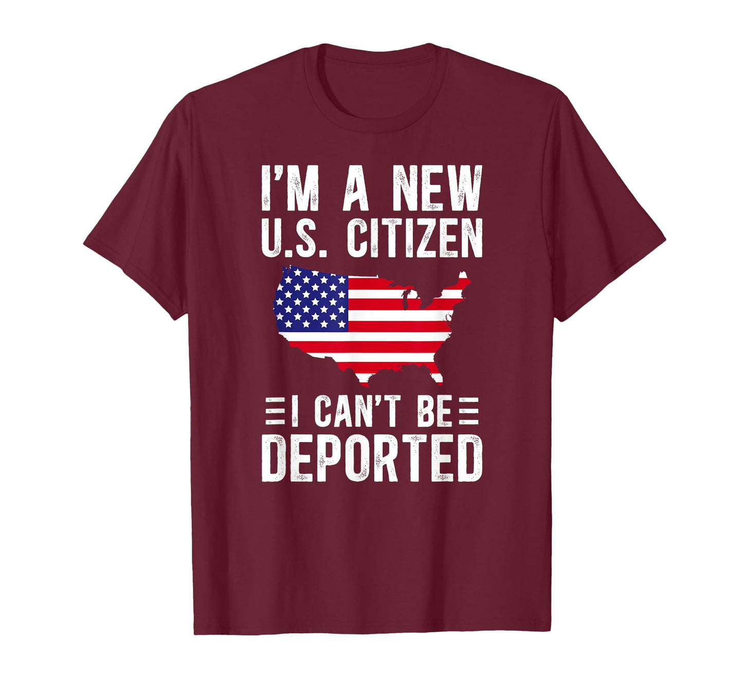I'm A New US Citizen American Citizenship US Flag USA T-Shirt