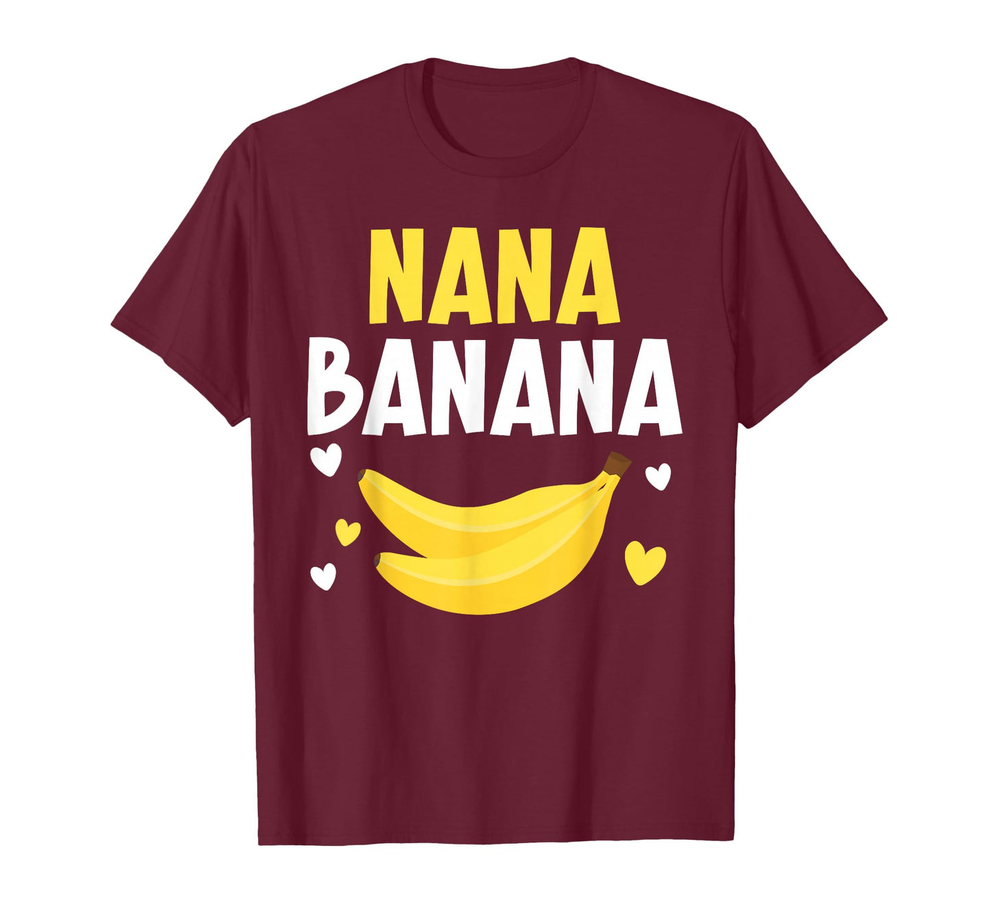 Nana Banana Grandma Grandmother Granny Grandparents Day T-Shirt