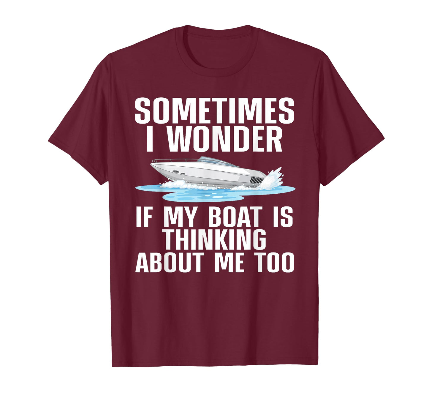 Cute Boating Art For Men Women Boat Captain Sailboat Owners T-Shirt