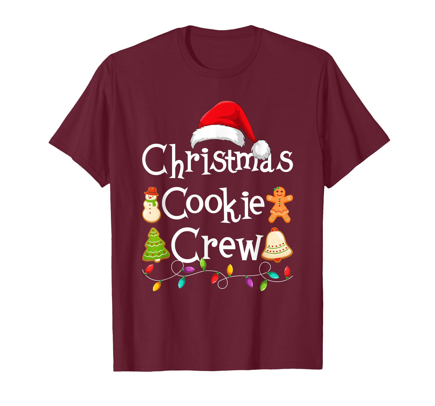 Christmas Cookie Crew Family Cookie Baking Team Baker Xmas T-Shirt