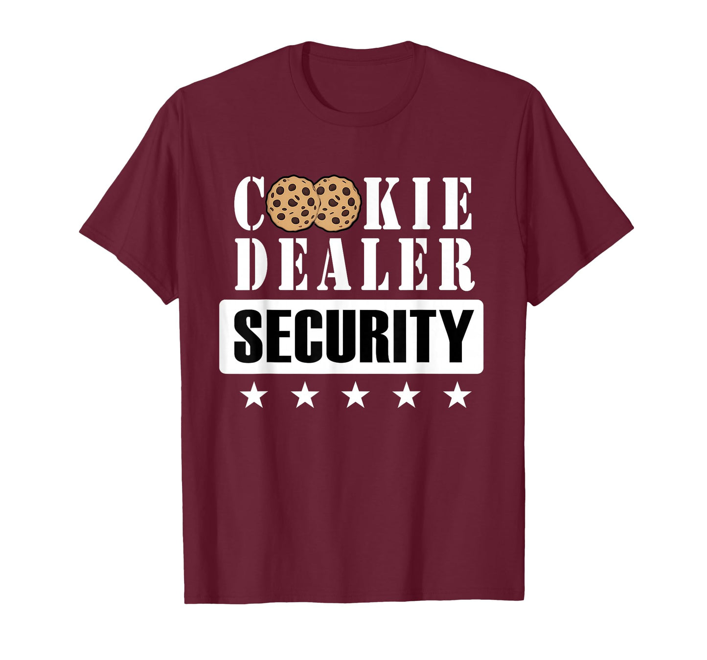 Cookie Dealer Security, Funny Scout Cookie Girl Baker Lover T-Shirt