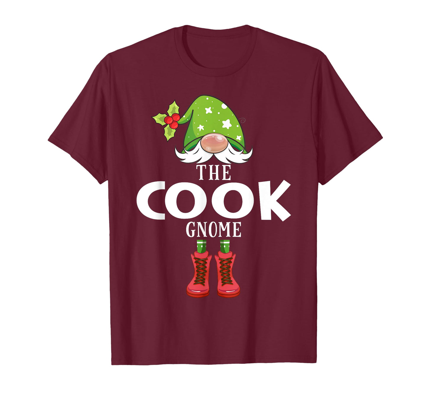 Christmas Matching Family The Cook Gnome T-Shirt