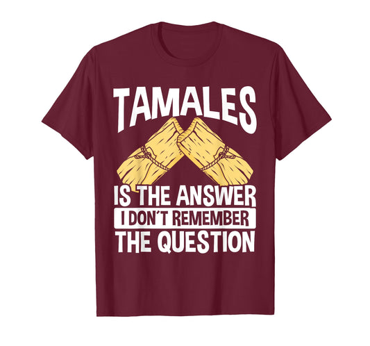 Mexican Tamales Making Mexico Food Chicken Tamale Husks T-Shirt