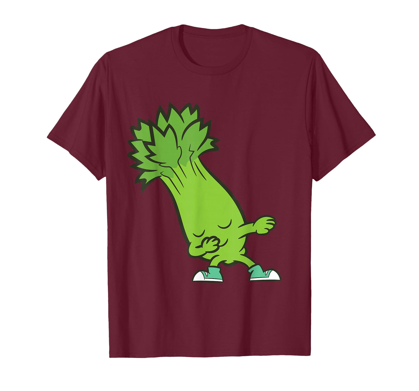 Dabbing Celery Kawaii Celery T-Shirt