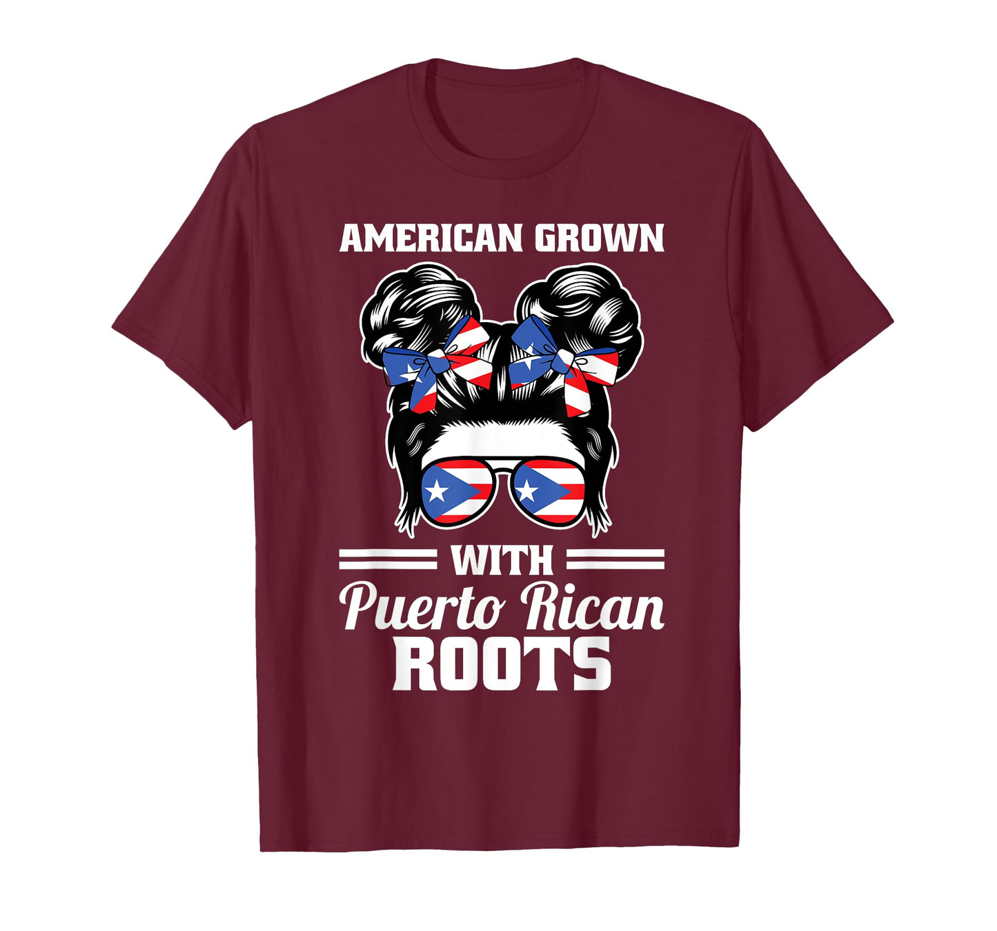 American grown with Puerto rican roots Puerto rican roots T-Shirt